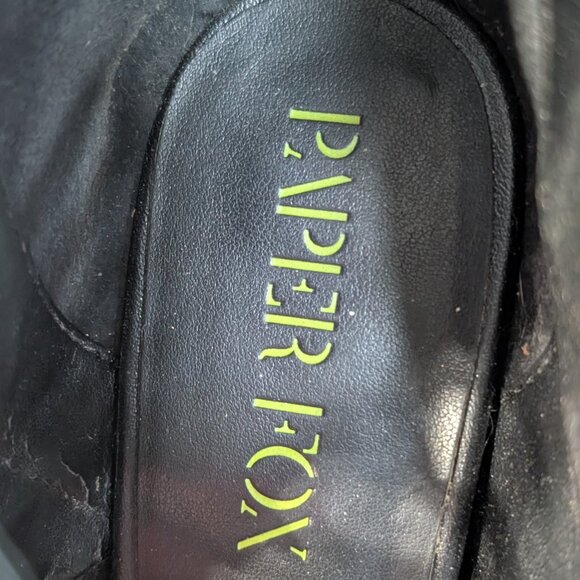 Paper Fox Kit Black and White Heels - Picture 9 of 11